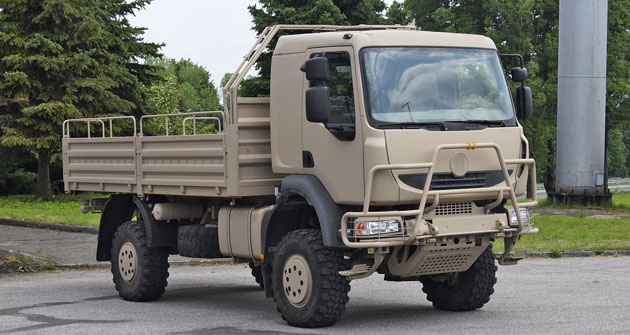 Varianta Tatry T 810 s konfigurací pohonu 4x4