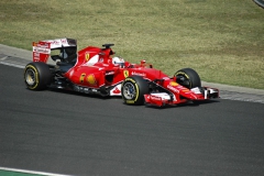 Pro Vettela je to už druhé vítězství 2015, jako jediný přerušil nadvládu Mercedesů