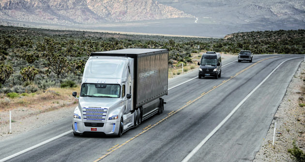 První dva freightlinery Inspiration dostaly povolení k běžnému provozu v unijním státě Nevada, USA.