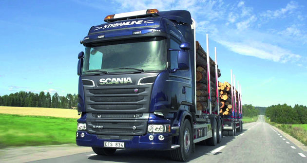 Tahače Scania s motory V8 brázdí silnice po celém světě.