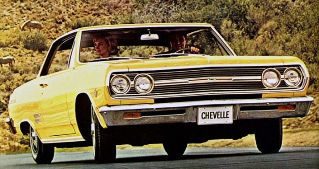 Chevelle Malibu Super Sport Coupe (Crocus Yellow)