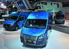 Hlavním tahákem letošního veletrhu Comtrans byla výstavka dodávkových vozidel GAZelle NEXT.