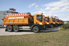 Vozy Iveco Trakker s posypovými nástavbami