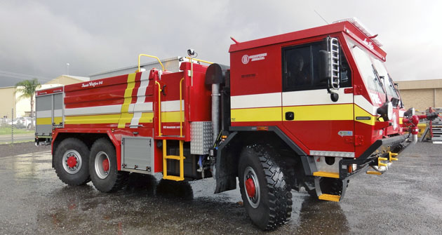 Speciálně pro australské hasiče byl připraven speciál Tatra 6x6