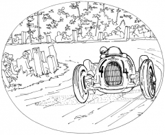 V roce 1935 Hans Stuck na Auto Unionu své vítězství z předcházejícího roku na „Masecu“ nezopakoval.