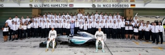 Mercedes-AMG Petronas F1 Team se loučí se sezonou (Abu Dhabi 2015)