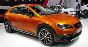 Seat León Cross Sport při světové premiéře na IAA 2015 ve Frankfurtu