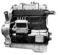 První vznětové motory Perkins byly čtyřválce (Vixen, Fox, Wolf a Leopard)