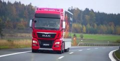 Konečná průměrná spotřeba silniční soupravy s tahačem MAN TGX D38 Euro VI byla velmi zajímavá: 30,7 l/100 km!