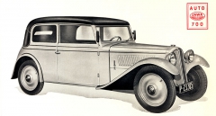 Lehce inovovaný polokabriolet Jawa 700 (1935)