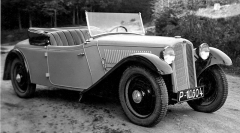 Dvoumístný roadster z Kvasin v saském stylu (1934)