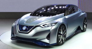 Nissan IDS Concept, vize elektromobilu pro autonomní jízdu