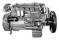 Řadový šestiválec typu WP6 (joint venture s německou firmou Deutz Diesel)