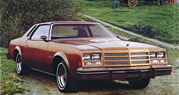 Buick Century Custom Coupe model 1976