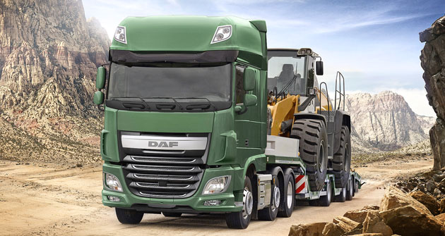 DAF XF 460 FTG 6x2, tahač pro těžkou přepravu