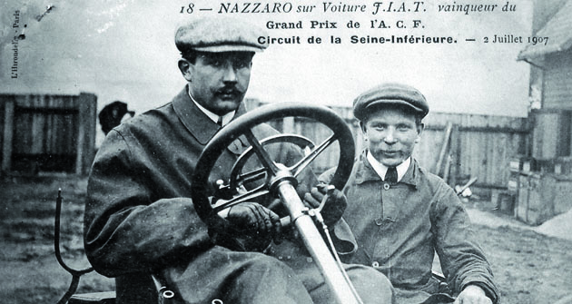 V roce 1907 vyhrál Felice Nazzaro hned tři největší závody sezony – stal se závodní hvězdou první velikosti.