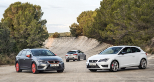 Seat León Cupra 290  nyní ve třech  karosářských verzích (a na znovuobjeveném autodromu v Sitges)