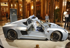 Mazzanti Evantra N.00 čínského majitele, vystavená v monackém Casinu (2015)