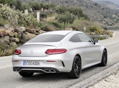 Mercedes-AMG C 63 S Coupé, vrchol poslední generace kompaktní třídy C, na cestě z Málagy na okruh Ascari u Rondy