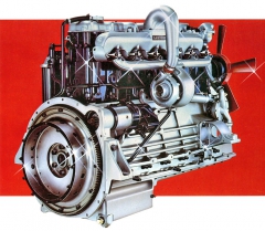 Gardner 6LXCT, provedení s turbodmychadlem o výkonu 230 k (169 kW)/1920 min‑1