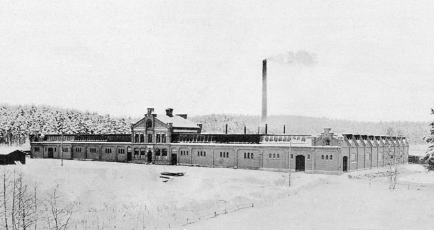 Továrna Scania v roce 1895