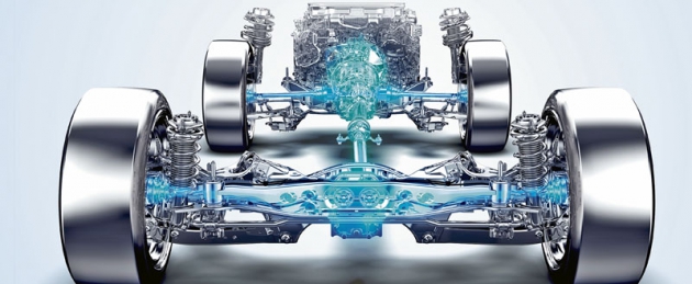 Symetrické uspořádání pohonu všech kol je pro Subaru typické. Jednotlivé systémy používané značkou Subaru se ale funkčně liší
