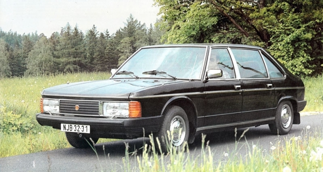 Tatra 613 Speciál na snímku z druhé poloviny osmdesátých let