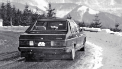 Definitivní prototyp modelu Speciál při zkouškách v zimě 1979 – 1980