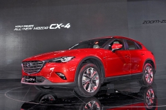 Mazda CX-4, sportovně střižené SUV, určené zatím jen pro čínský trh. Expanze na světové trhy ale není vyloučena…