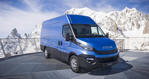 Iveco Daily pod nejvyšším vrcholem Evropy, Mont Blancem