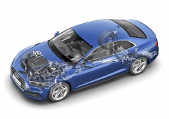 Podvozek i základní uspořádání hnací soustavy přechází s minimálními změnami z Audi A4