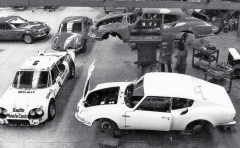 Ruční výroba vozů v Brie-Comte-­ -Robert přetrvala až do roku 1974, kdy ji zahubily ropná krize a zavedení limitu rychlosti