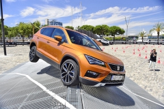 Parkur v barcelonském přístavu umožnil prověřit terénní schopnosti SUV Ateca