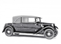 Luxusní kabriolet Tatra 30/52, karosovaný přímo v kopřivnické továrně
