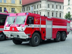 CAS 30 vyvinula společnost Tatra ve spolupráci se specialistou na stavbu hasičských nástaveb THT Polička.