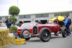 Závodní jednomístná Alfa Romeo Tipo P3 ze začátku 30. let vážila pouze 700 kg. Pohon zajišťuje řadový osmiválec se dvěma kompresory