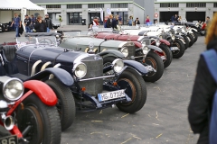 Řada meziválečných mercedesů, typem 680 S jezdil Rudolf Caracciola