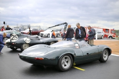 V Jaguar Village byl k vidění i vzácný model XJ13 (1966) vyvinutý pro Le Mans, kde ale nakonec nikdy nezávodil