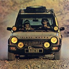 Talbot – Matra Rancho, pokus o rané SUV s předním pohonem (na snímku model 1980)