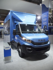 Iveco Daily s motorem Euro 6 a skříňovou nástavbou