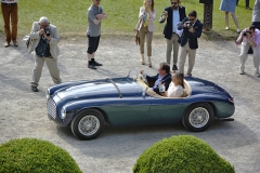 Ferrari 166MM Barchetta Touring (1950), předposlední kus 25hlavé série, který si koupil Gianni Agnelli