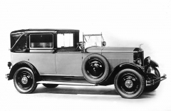 Šestiválcová Alfa s karoserií landaulet se uplatnila v roli autodrožky (1928)