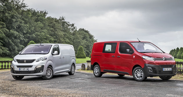 Peugeot Expert i Citroën Jumpy se již objevují i na českých silnicích