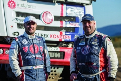 Druhdy čirá fantazie, dnes realita, Aleš Loprais (vlevo) a Martin Kolomý v jednom týmu Tatra Buggyra Racing.