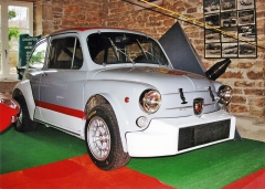 Fiat-Abarth 1000 TC/TCR (1964 až 1970), jeden z nejslavnějších typů a vítěz nespočetného množství závodů cestovních vozů