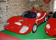 Abarth 2000 OT, s nímž Eris Tondelli dobyl titul italského mistra vrchů (1966)