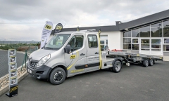 Renault Master tahač s návěsem z karosárny FGS systems