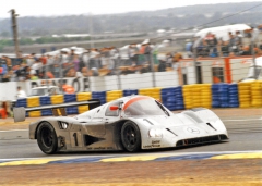 Sauber C11 Mercedes ve 24 h Le Mans 1991, kde odpadl z vedení nedlouho před koncem závodu (a vyhrála Mazda)