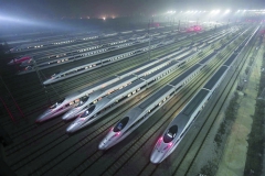 Čína má s více než 19 tisíci kilometry vysokorychlostní železnice více této sítě než celý zbytek světa dohromady.