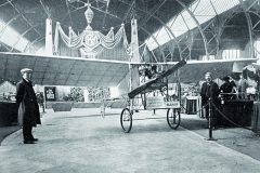 Blériot Ing. Otto Hieronyma před startem, v pražské Chuchli v roce 1910.